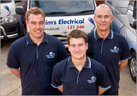 Jim's Electrical - Electrician Team