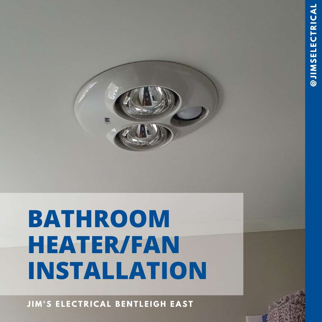 Bathroom Heat Lamp Installation