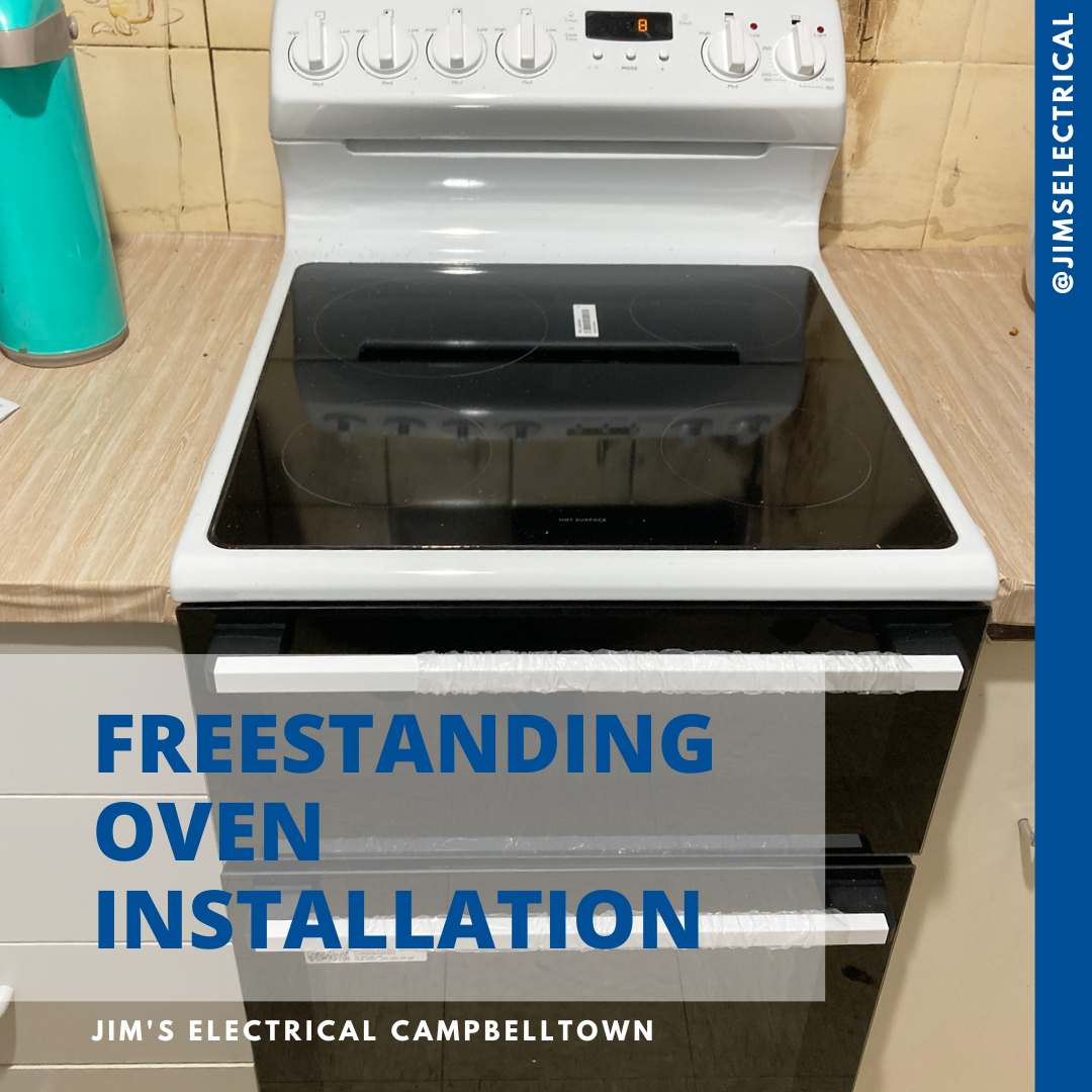 Oven and Cooktop Installation - Jim's Electrical qualified Electrician's
