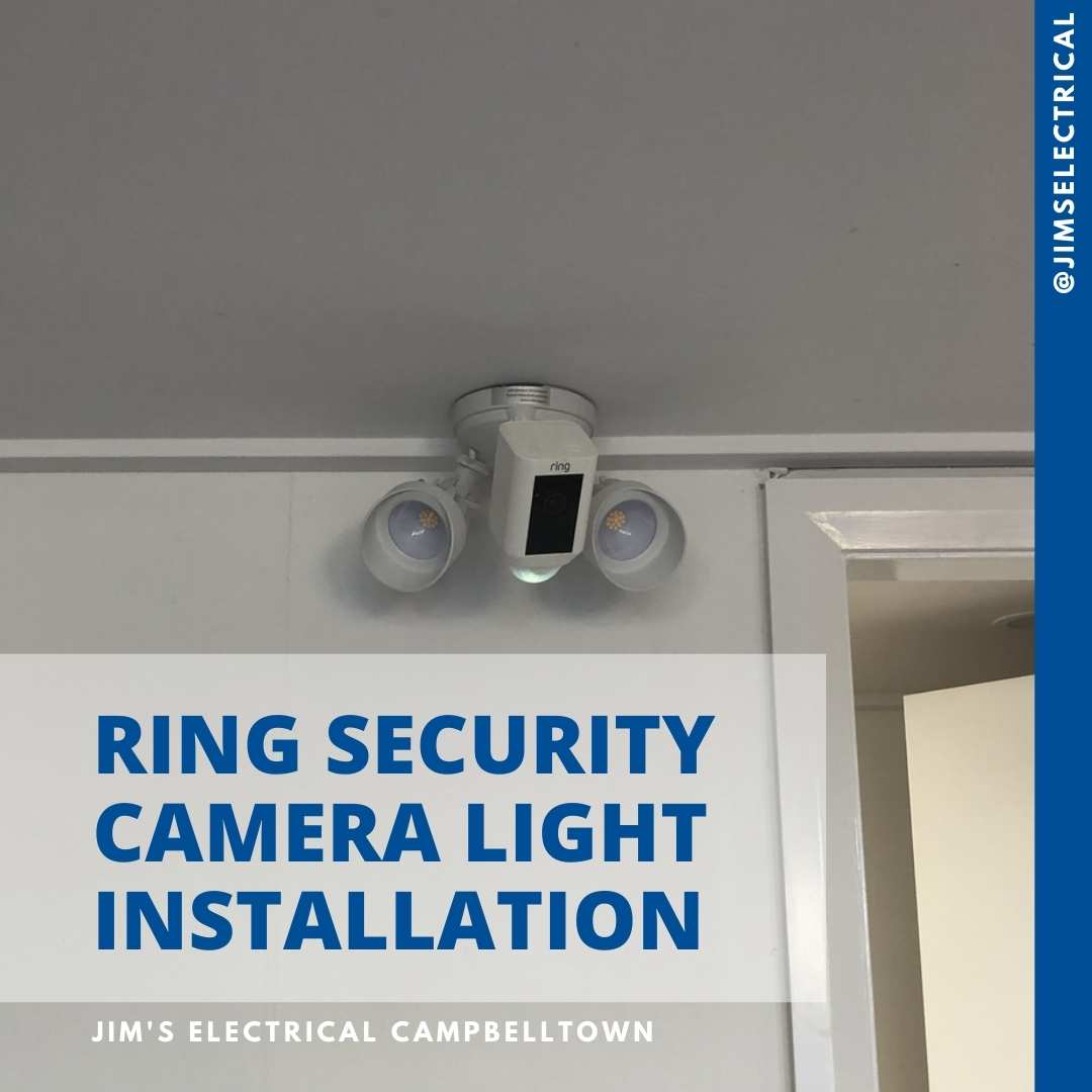 installing a ring security camera