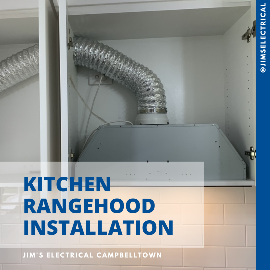 new range hood installation
