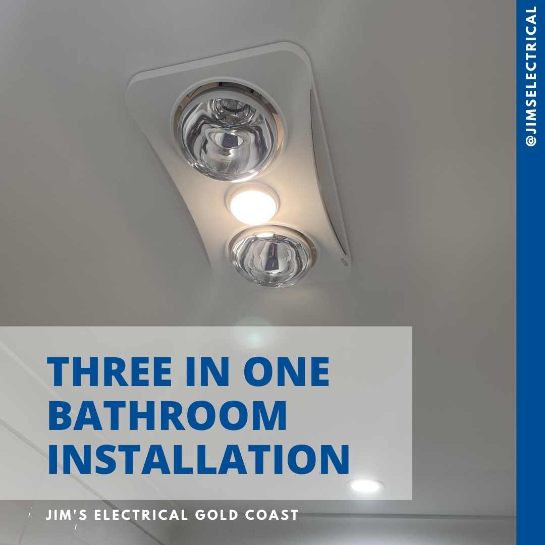 Bathroom Heater Installation - Jim's Electrical qualified Electrician's