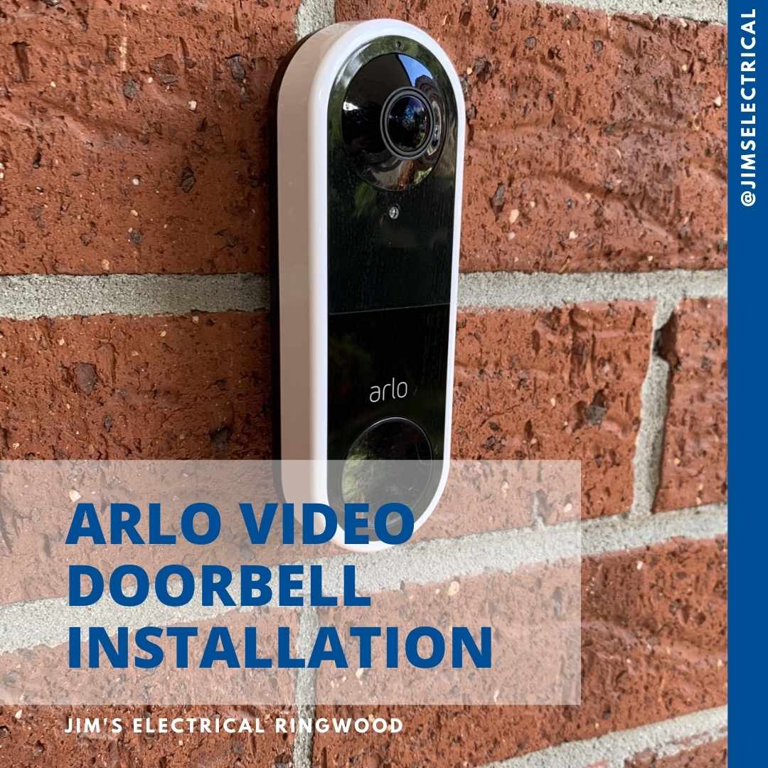 Arlo Hardwired Video Doorbell Installation