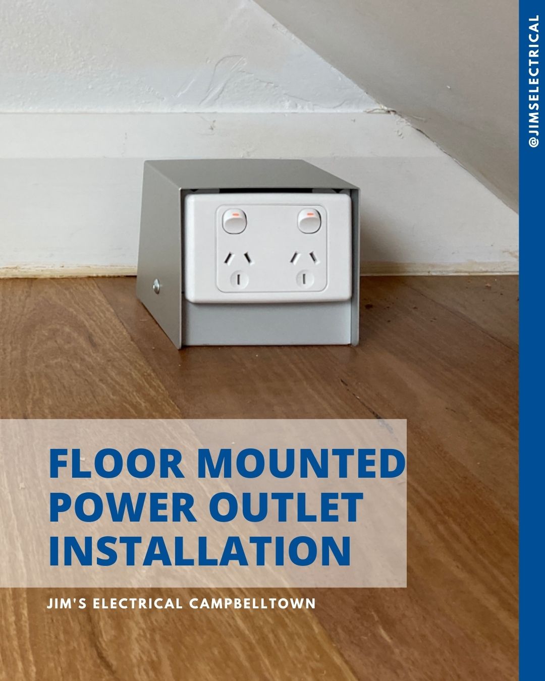 Floor Mounted Power Outlet Installation