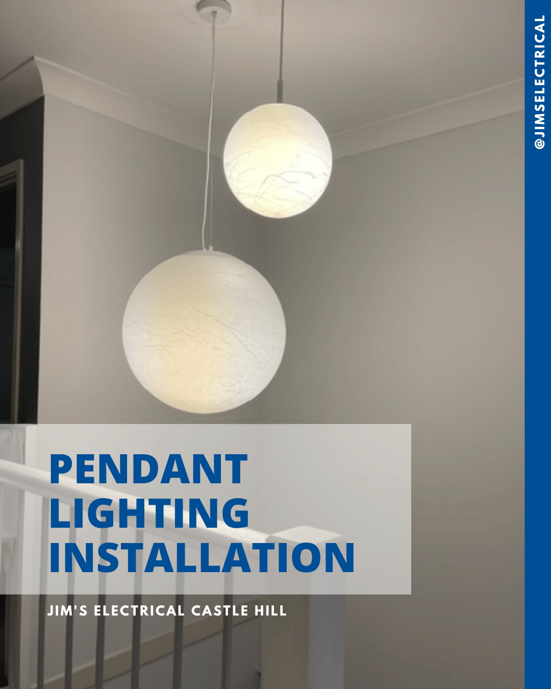 Pendant Lighting Installation