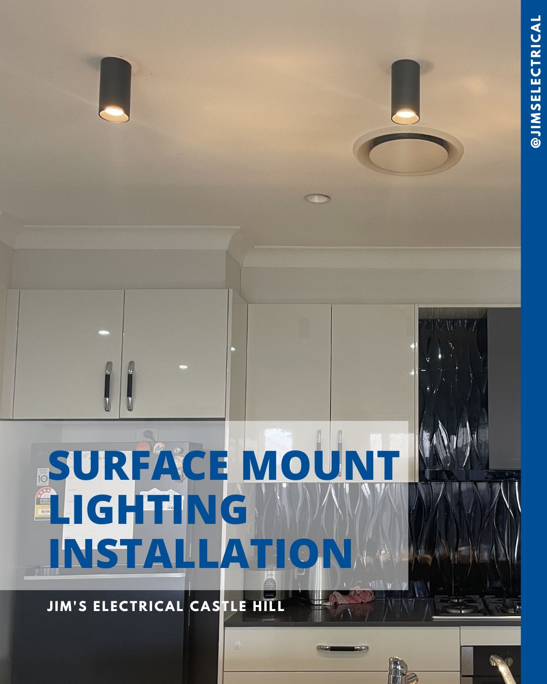Surface Mount LED Lighting Installation