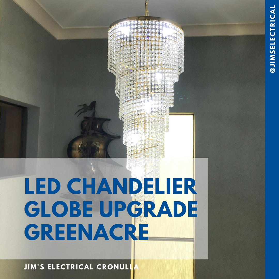 LED Chandelier Globes