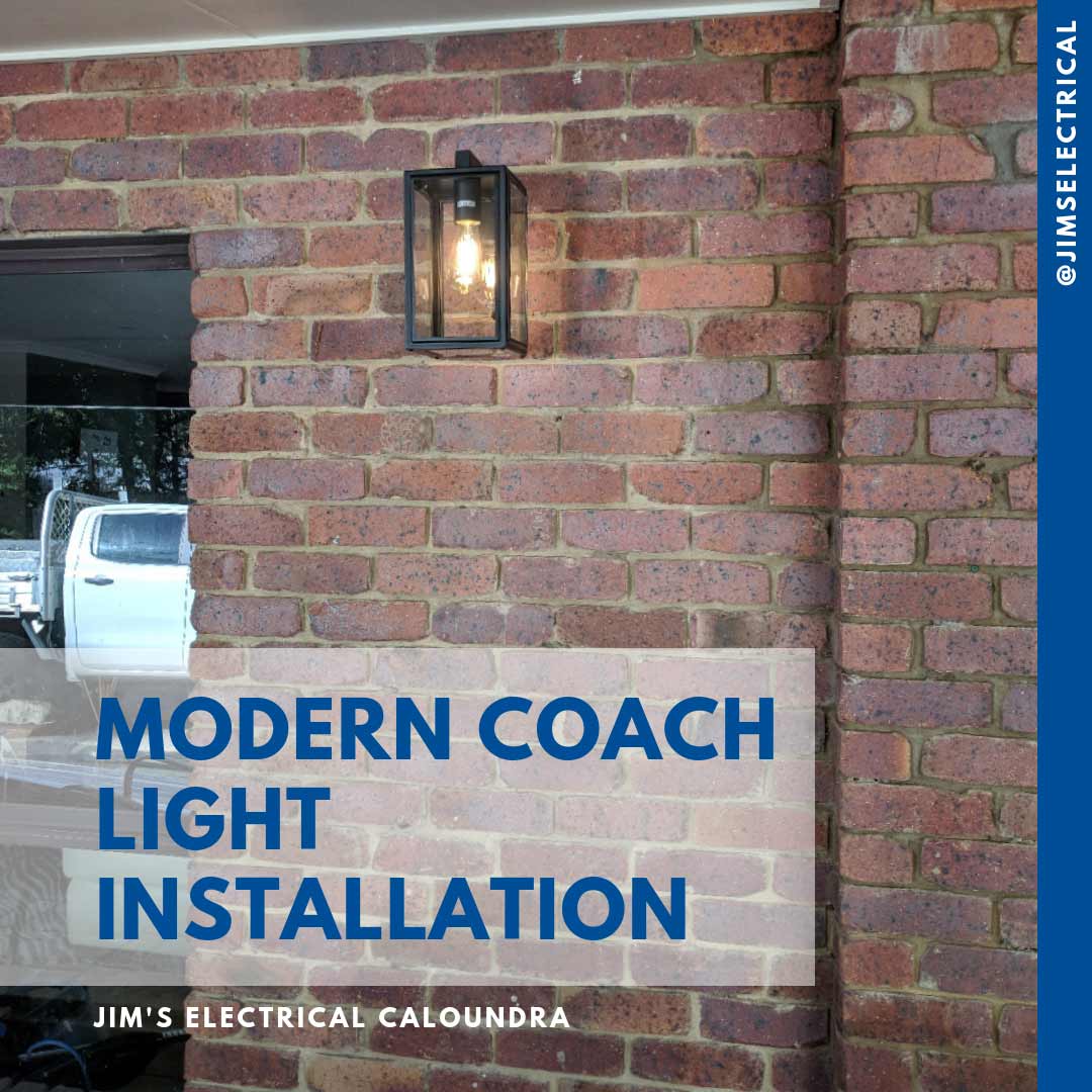 Coach Light Installation