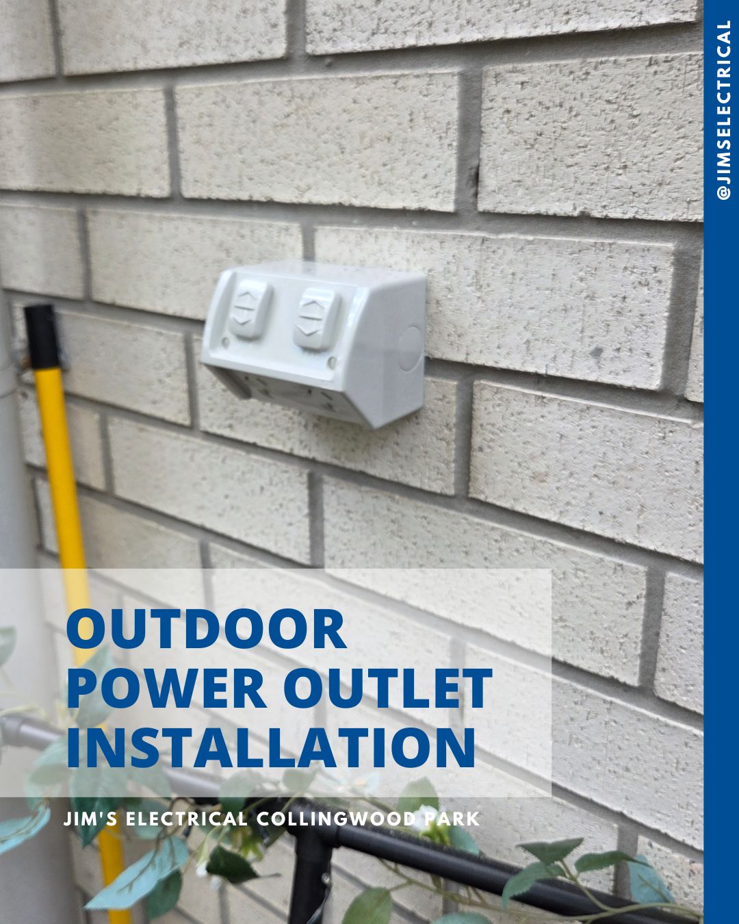Outdoor Power Outlet Installation