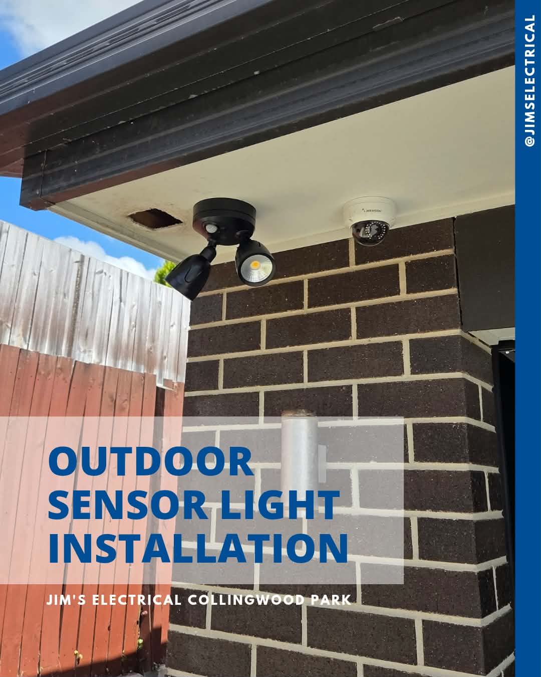Sensor Light Installation