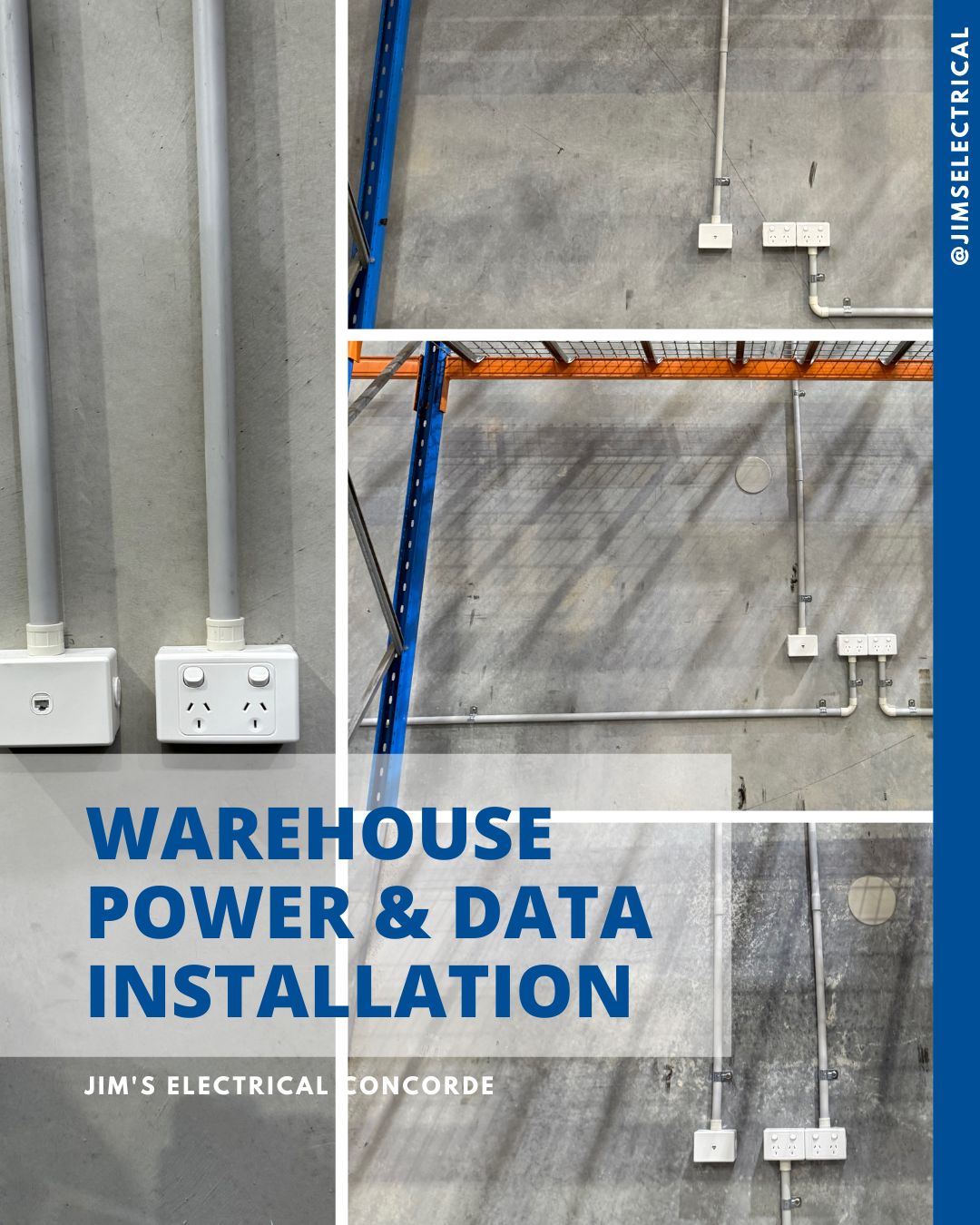 Warehouse Power and Data Installation