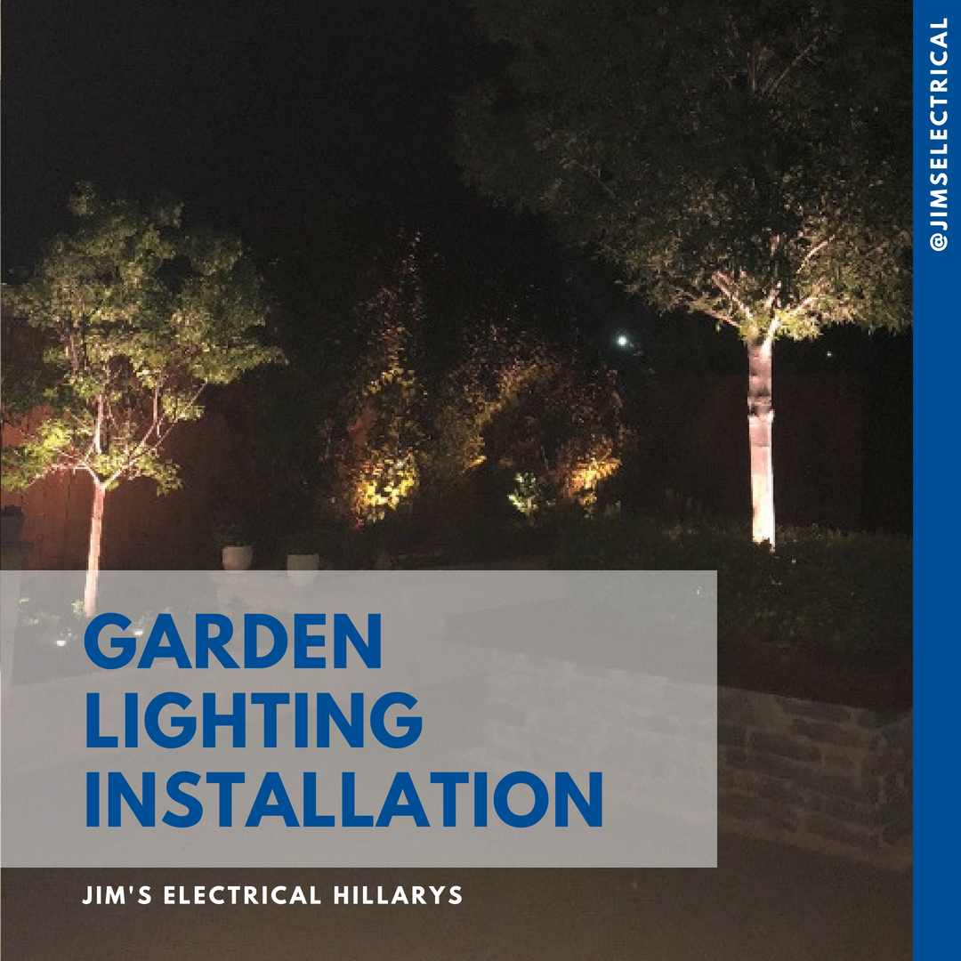 Garden Lighting Installation