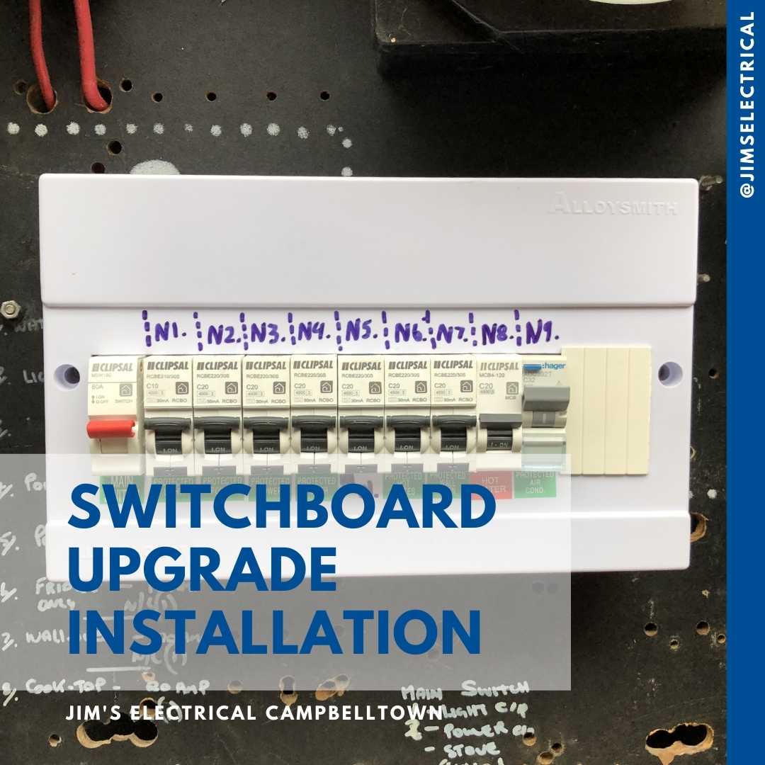 Switchboard Upgrade Installation