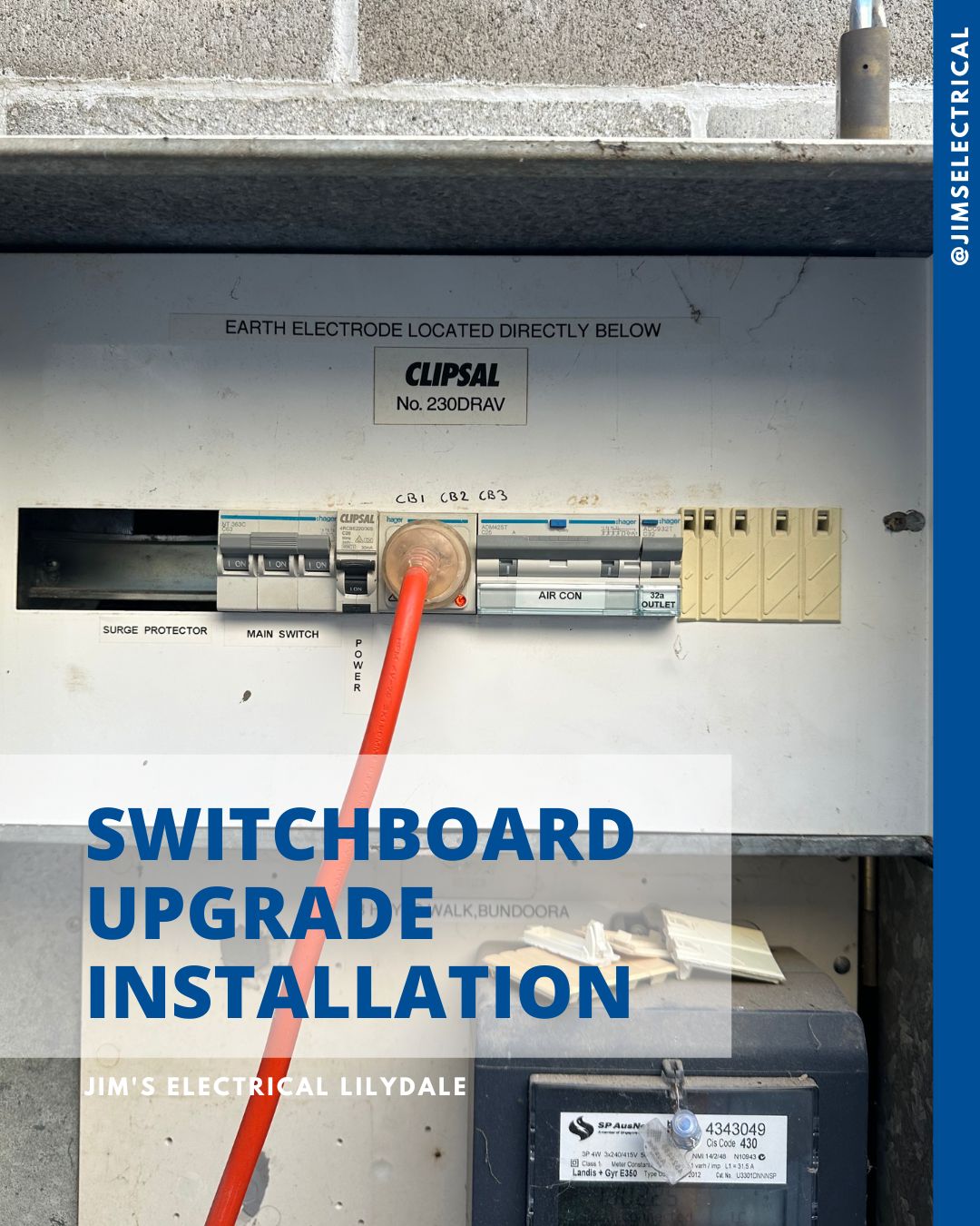 Switchboard Upgrade Installation