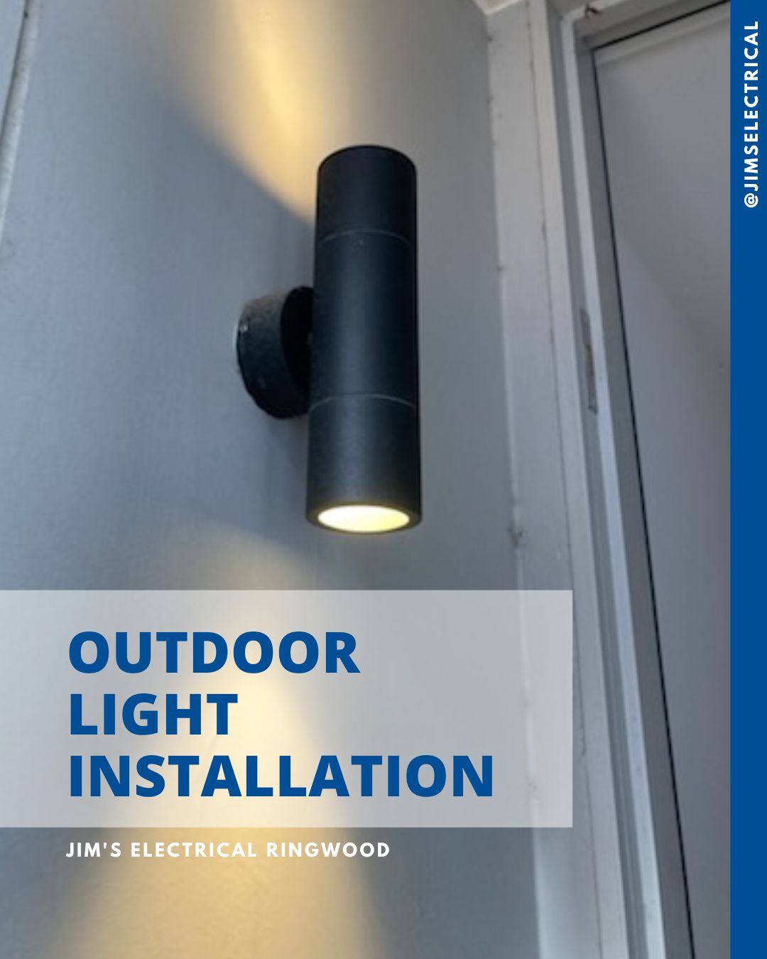 Outdoor Wall Light Installation