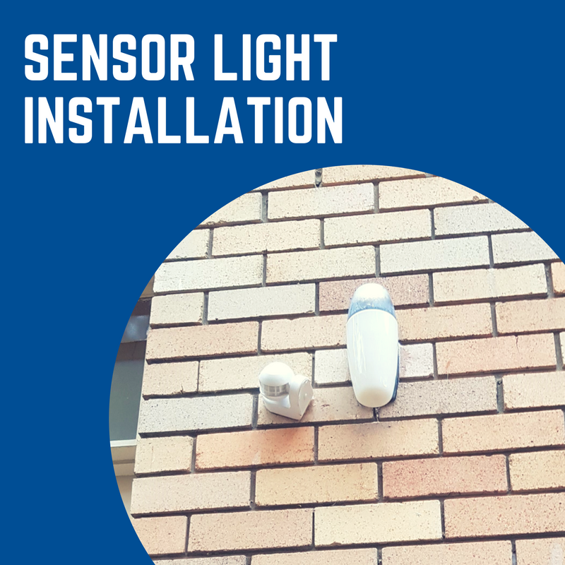 Sensor Security Lighting Installation